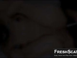 Kinky Scat Sex Shows Girl Getting Fucked By Her Man And Shit Smeared All Over Her