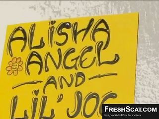 Girl Pisses And Shits On Webcam With Her Big Tits Out