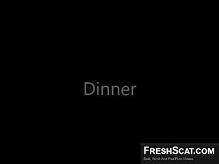 Girl With Great Ass And Nice Pussy Lips Shits On Webcam