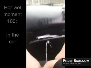 Pissing And Ruining A Car's Interior On Live Cam