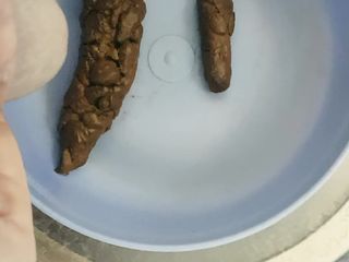 Sexy Guy Mixes Shit And Piss On Video Scat Shit Poop Scene