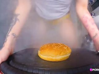 Scat Teen Makes A Shit Burger For Us And Shows Other Kinky Scat Clips Of Hers