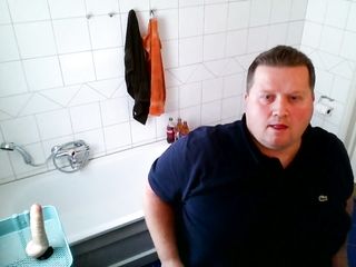 Male: Fat Pig Play With Shit And Piss In The Bathroom
