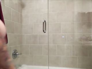 Beautiful Thick BBW Teen With Huge Tits Shits In The Shower And Smears Scat All Over