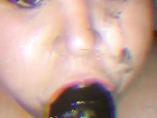 Fat Pig BBW Tearing While Forced To Suck Black Cock