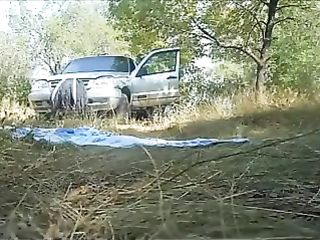 Hot Girl Gets Fucked Outdoors By Boyfriend In Public