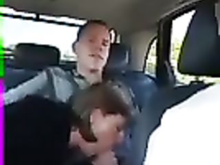 Mature Woman Gives Car Blowjob During Trip