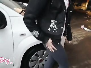 Street Smart Redhead Loves Pissing In Public