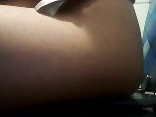 Fat Constipated Kid Shits and Pisses