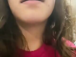 Hot amateur Girl Scat Play in Bathroom Quick Clip