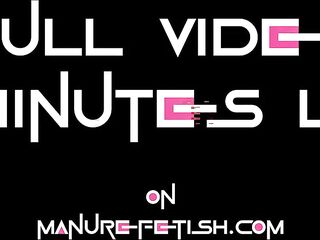 Sexy Couple Dirty Scat Scene in Studio Full Length