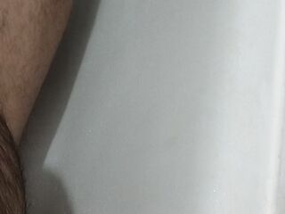 Wild petite Girl Scat Play in Bathroom Quick Clip