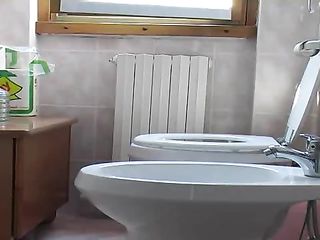 Woman With A Little Pussy Hair Shits For Us Live On Cam