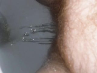 BBW With Hairy Pussy Taking Nice Dump And Piss For Us Live